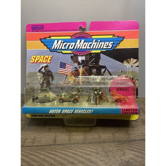 Galoob Sealed Micro Machines Deluxe Outer Space Vehicles Collection #1 New - Picture 1 of 4
